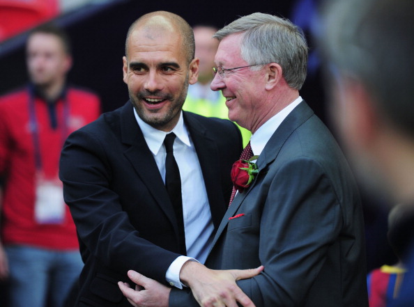 Pep Guardiola is the only manager to rival Sir Alex Ferguson's record in the Premier League