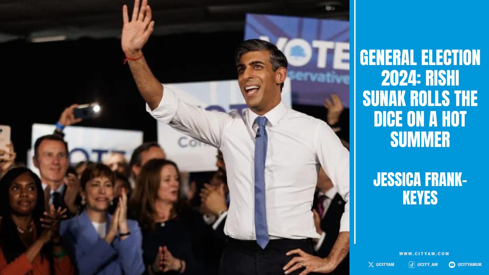 General Election 2024: Rishi Sunak rolls the dice on a hot summer