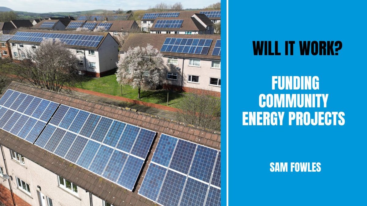 Will it work? Funding community energy projects