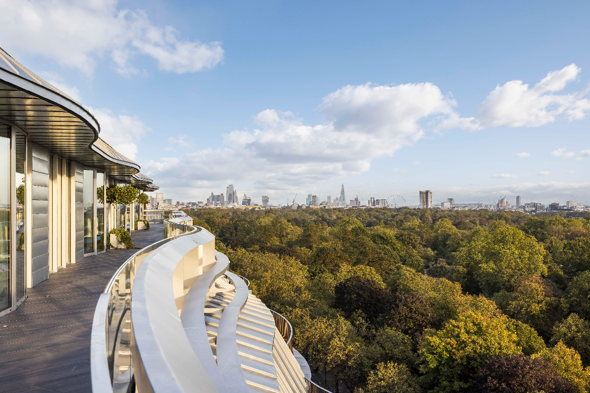 Yours for just £60m: New flats with private sauna and views of Hyde Park hit the market