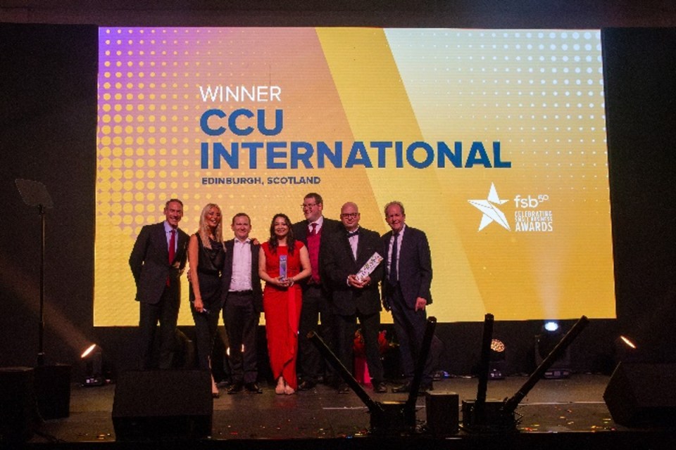 CCU International came out on top at the FSB's awards 