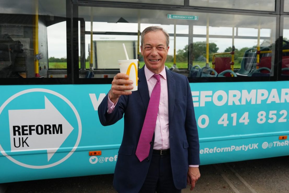 Nigel Farage has won in Clacton for Reform