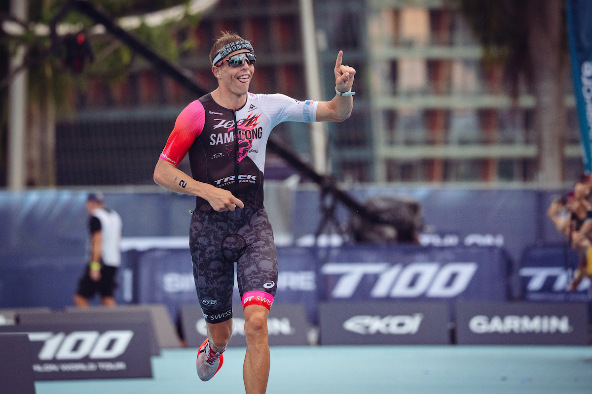 San Francisco T100: ‘Big Unit’ Long eyes escape from rivals at Alcatraz triathlon