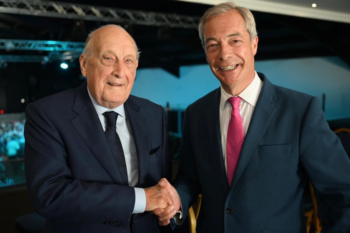 Election 2024: Former Tory donor backs Farage’s Reform UK