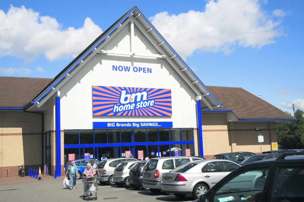 Revenue at B&M continues to rise as Brits seek out bargains