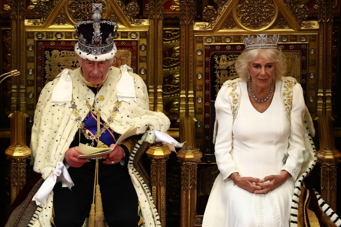 King's Speech. Photo credit: Henry Nicholls/PA Wire