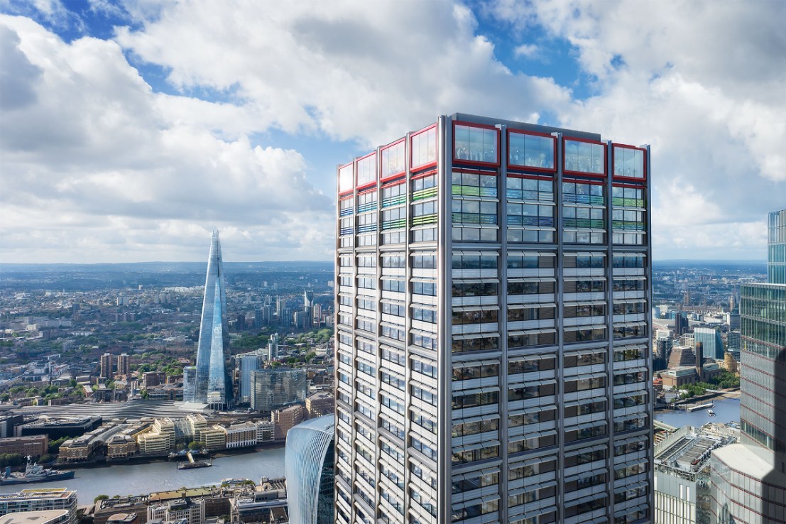 Plans for the building of a new Shard-scale skyscraper in the City of London (Visuals: DBOX)