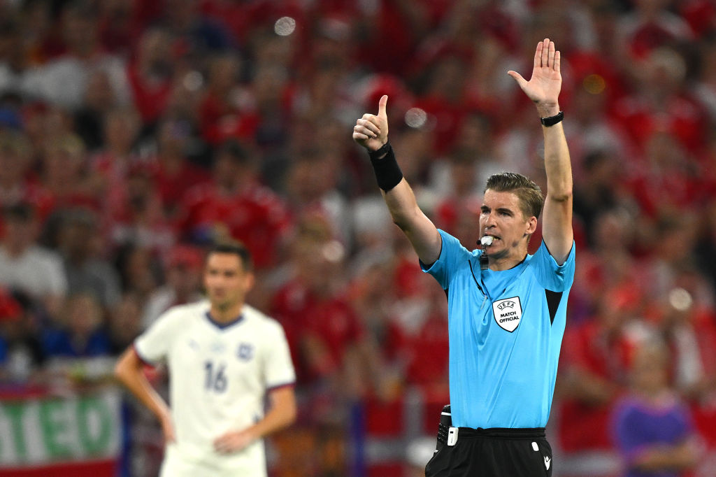 Francois Letexier will referee the Euro 2024 final between England and Spain