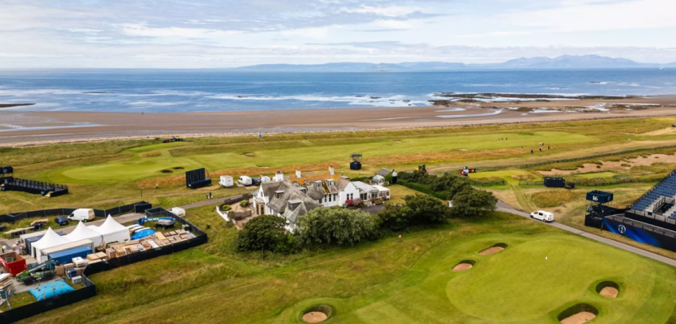 A house in the middle of Royal Troon Golf Club – home to the 152nd Open Championship – has gone up for sale with a price tag of £1.5m.