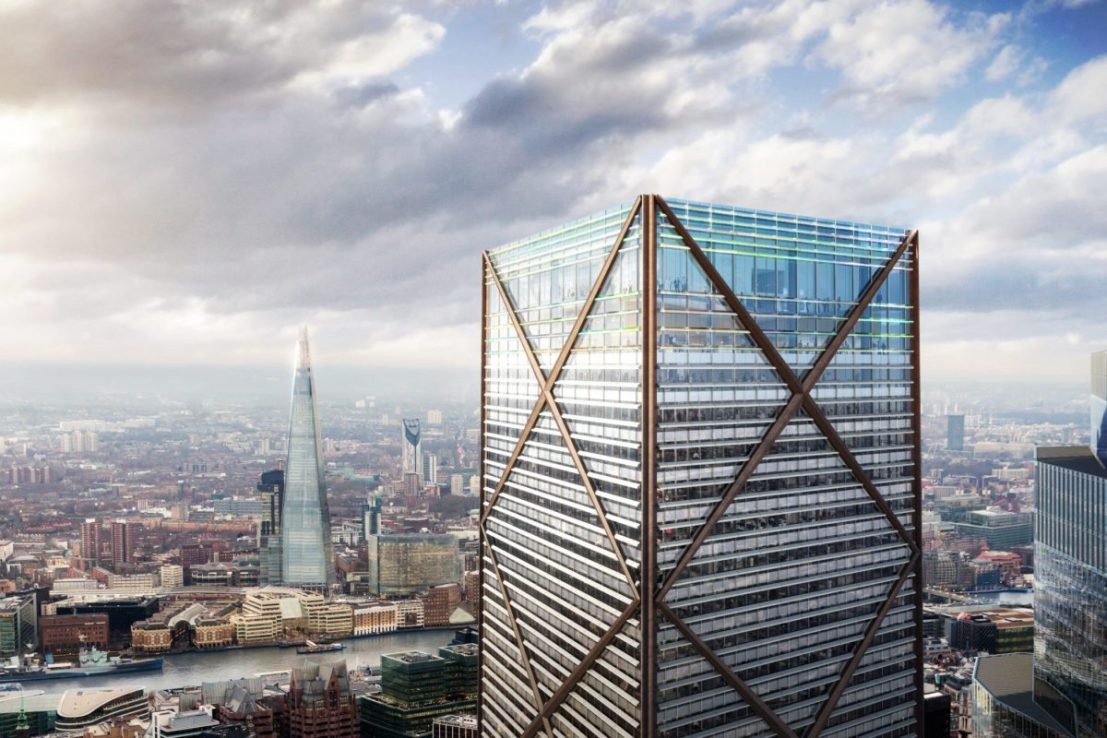 The chairman of Lloyd's of London has objected to plans for the building of a new Shard-scale skyscraper in the City of London
 (Visuals: DBOX)