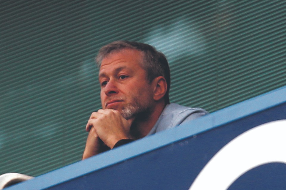 Former Chelsea owner Roman Abramovich. Credit should read: Jed Leicester/PA Wire 