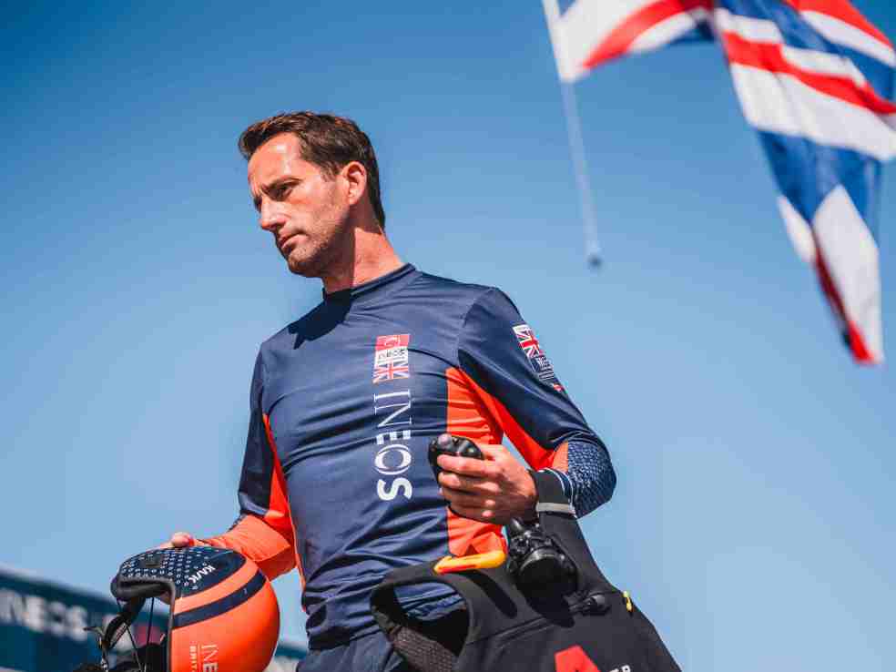 Ben Ainslie leads Ineos Britannia's bid to bring the America's Cup at this year's regatta in Barcelona (Image: Ineos Britannia)