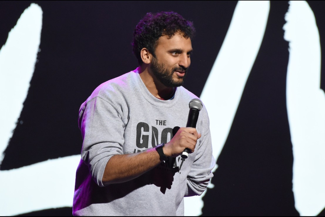 Nish Kumar is performing at this year's Edinburgh Fringe Festival, which receives support from Baillie Gifford