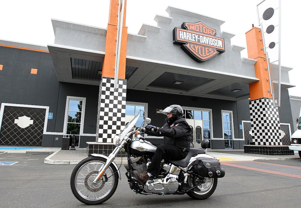 The European arm of iconic American motorbike brand Harley Davidson has seen its revenue decline in recent years. Photo: Getty