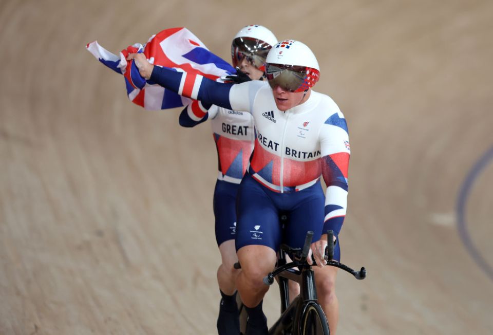 Neil Fachie competed in the 2008 Paralympic Games in athletics but has found his calling in cycling