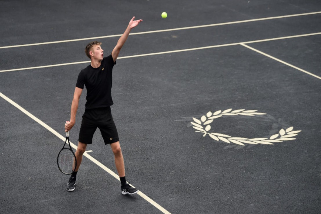 Phoenix Weir during The Fred Perry Championships on September 12, 2021 in Ealing, England. (Photo by Nathan Stirk/Getty Images for Fred Perry)