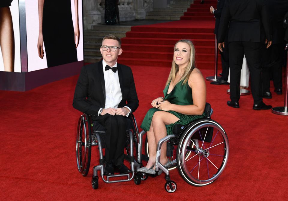 Hannah Cockroft and fellow wheelchair racer Nathan Maguire are a Britain's Paralympic power couple