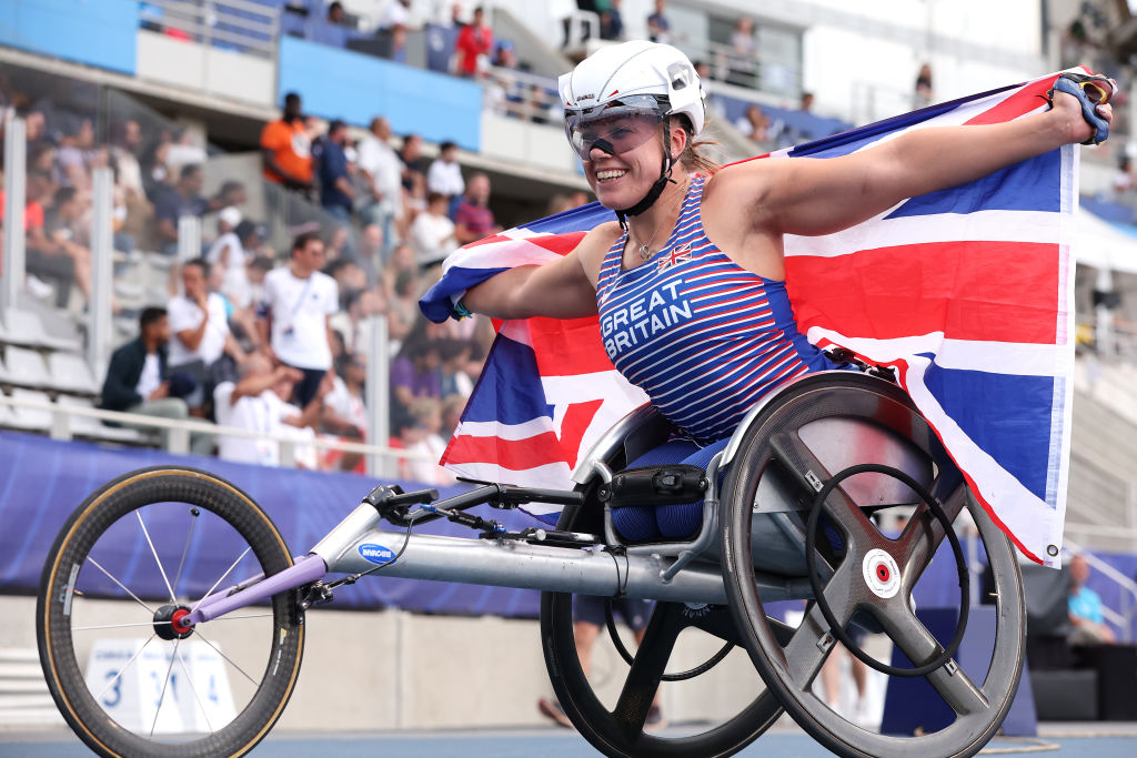 Hannah Cockroft has won seven Paralympic gold medals on the track