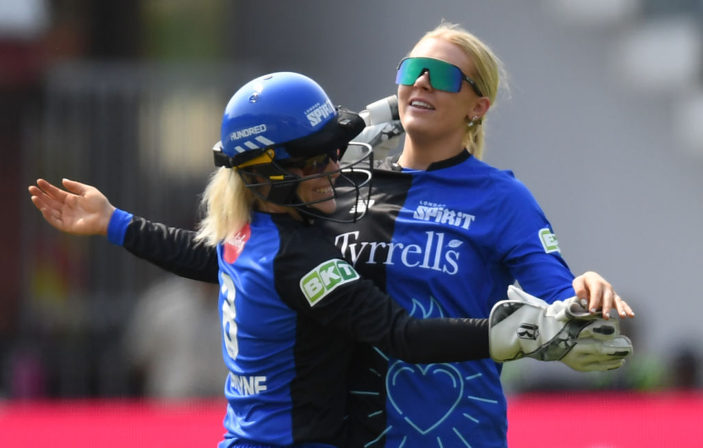 London Spirit win dramatic women’s Hundred final in front of record crowd