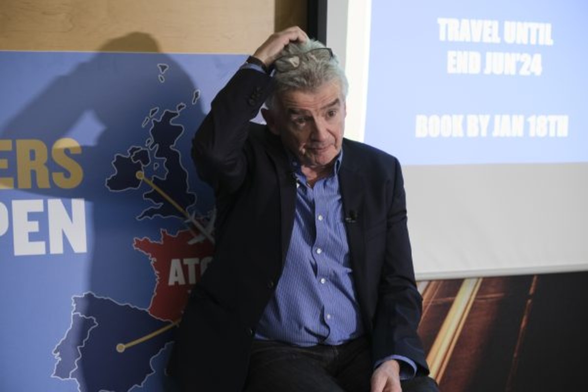 Ryanair calls for ‘urgent’ action to reform UK’s ‘hopeless’ air traffic control body