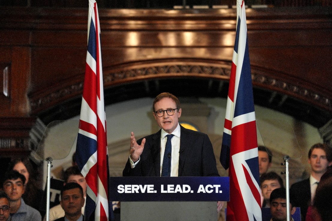 Tory leadership contender Tom Tugendhat launched a broadside against overregulation warning it has “drained the pools of capital” as he set out his bid to lead the party. Photo: PA