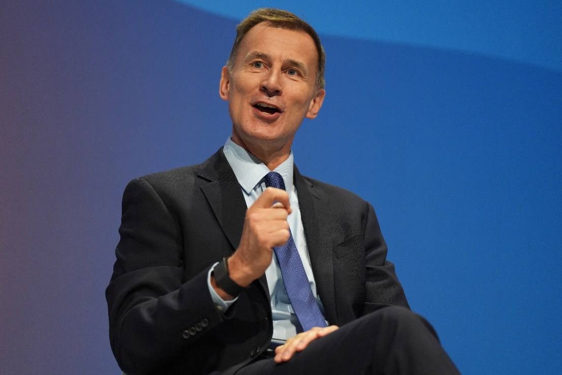 Jeremy Hunt has warned Labour against making “catastrophic mistakes” in the Budget and hiking up “tax in a way that destroys growth”. Photo: PA