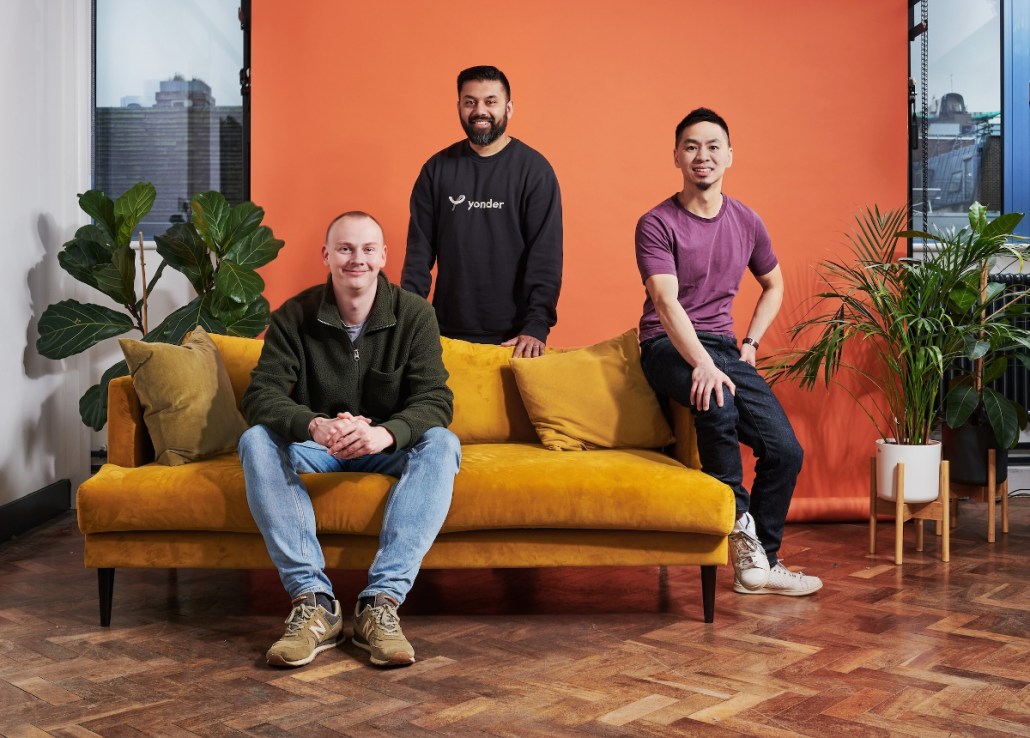 Co-founding team of credit card rewards start-up Yonder