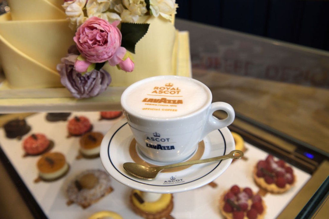 Lavazza is a major sponsor of Ascot. (Photo by Antony Jones/Getty Images for Lavazza Coffee UK)