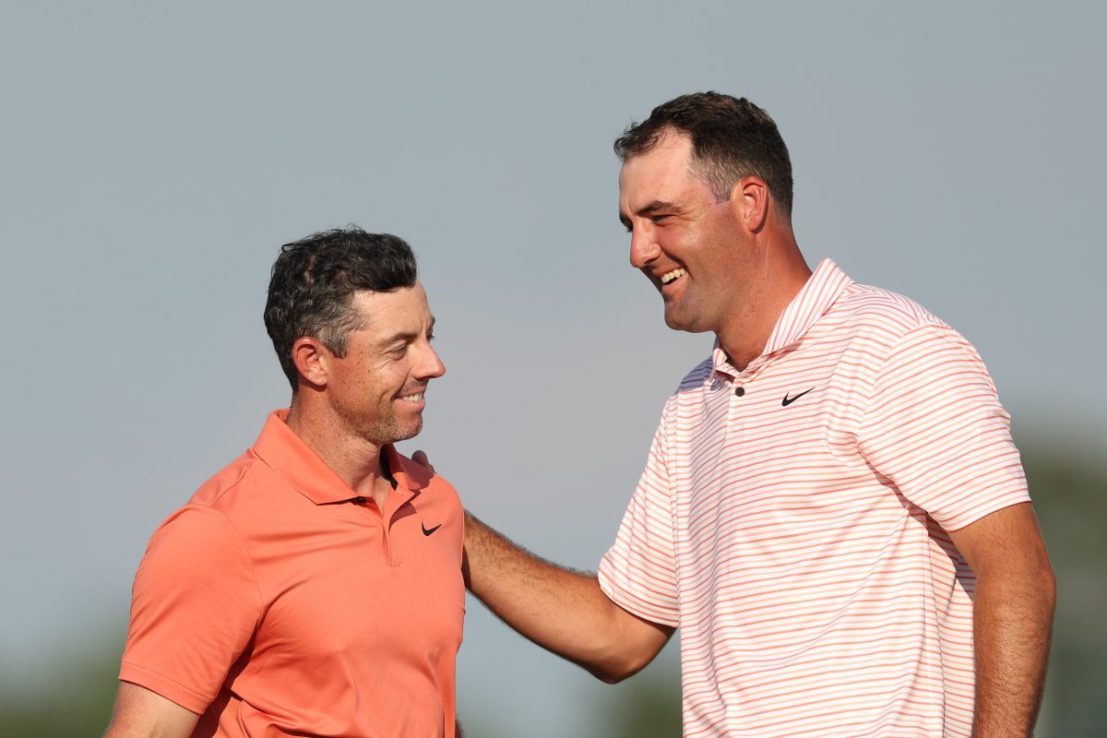 The rivalry between the LIV Golf League and the PGA Tour will reach another level in December with Rory McIlroy and Scottie Scheffler taking on Bryson DeChambeau and Brooks Koepka.