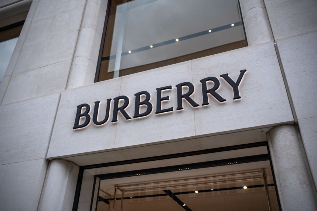 Burberry has been relegated from the FTSE 100. (Photo by Carl Court/Getty Images)