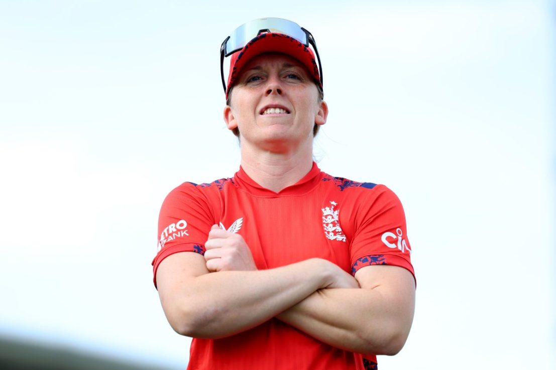 England captain Heather Knight has been punished by the Cricket Regulator for a historic photo of the batter in blackface.