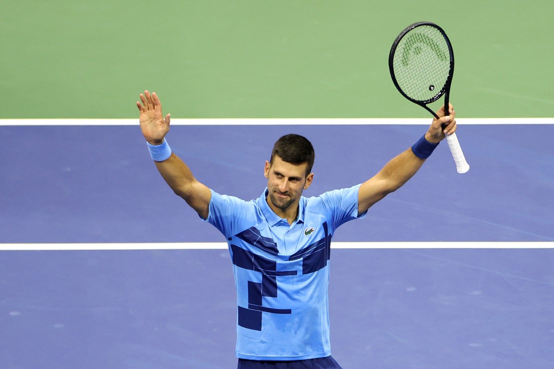 The 6 Kings Slam, featuring stars such as Novak Djokovic, will be shown worldwide on Dazn 