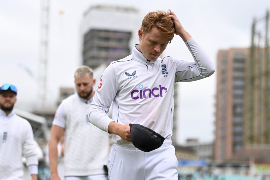 England’s Ollie Pope admitted his side “shot themselves in the foot” as Sri Lanka won the final home Test of the year to ruin a previously unbeaten summer.