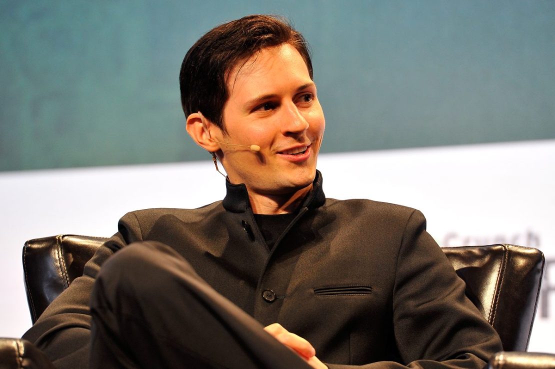 Pavel Durov, CEO and co-founder of Telegram (Photo by Steve Jennings/Getty Images for TechCrunch)