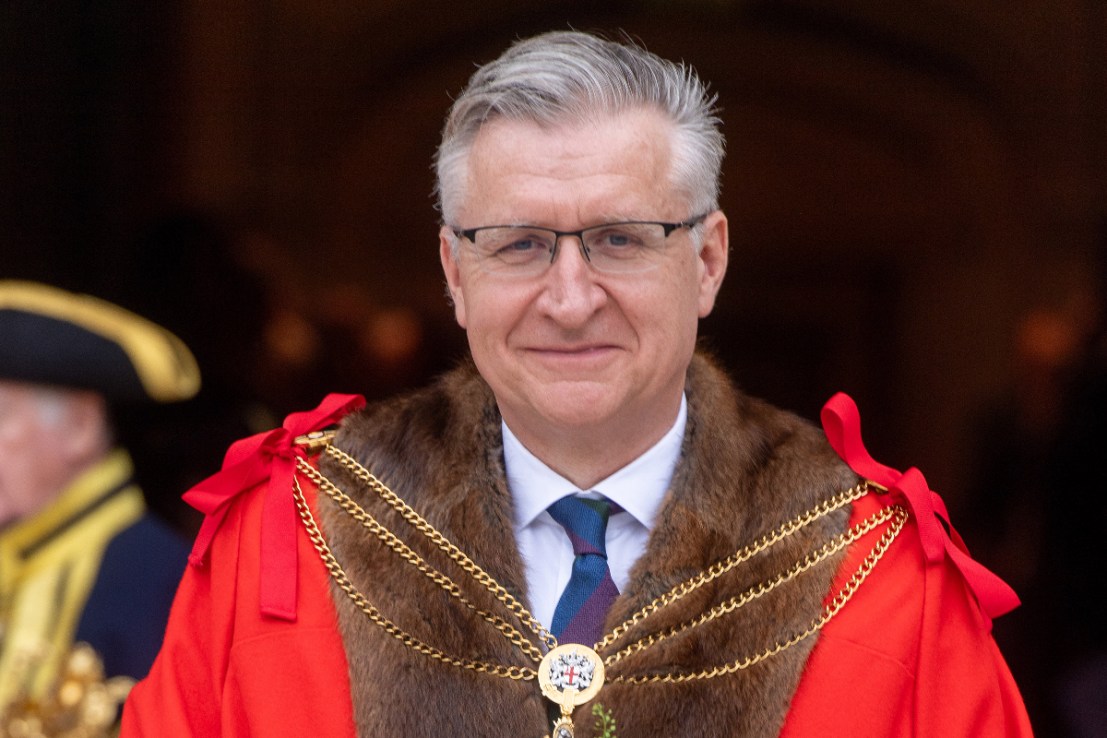  
Alderman Alastair King DL has been elected as the 696th Lord Mayor of the City of London at a ceremony at Guildhall today. (Photo Credit: Ray Tang Media)