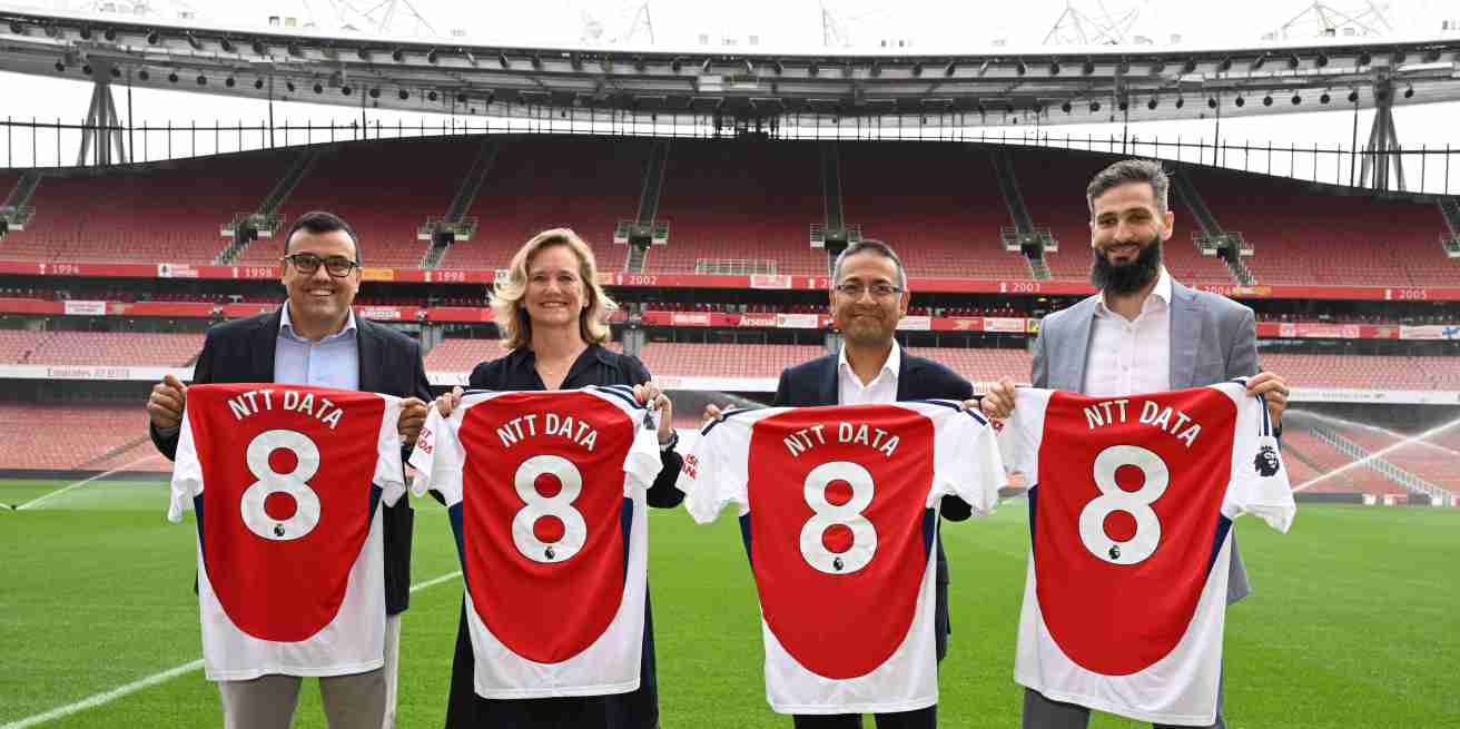 NTT Data has become digital transformation partner of Arsenal on a multi-year deal 