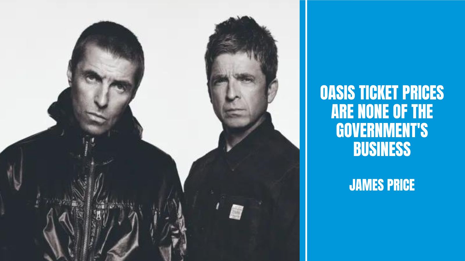 Oasis ticket prices are none of the government’s business