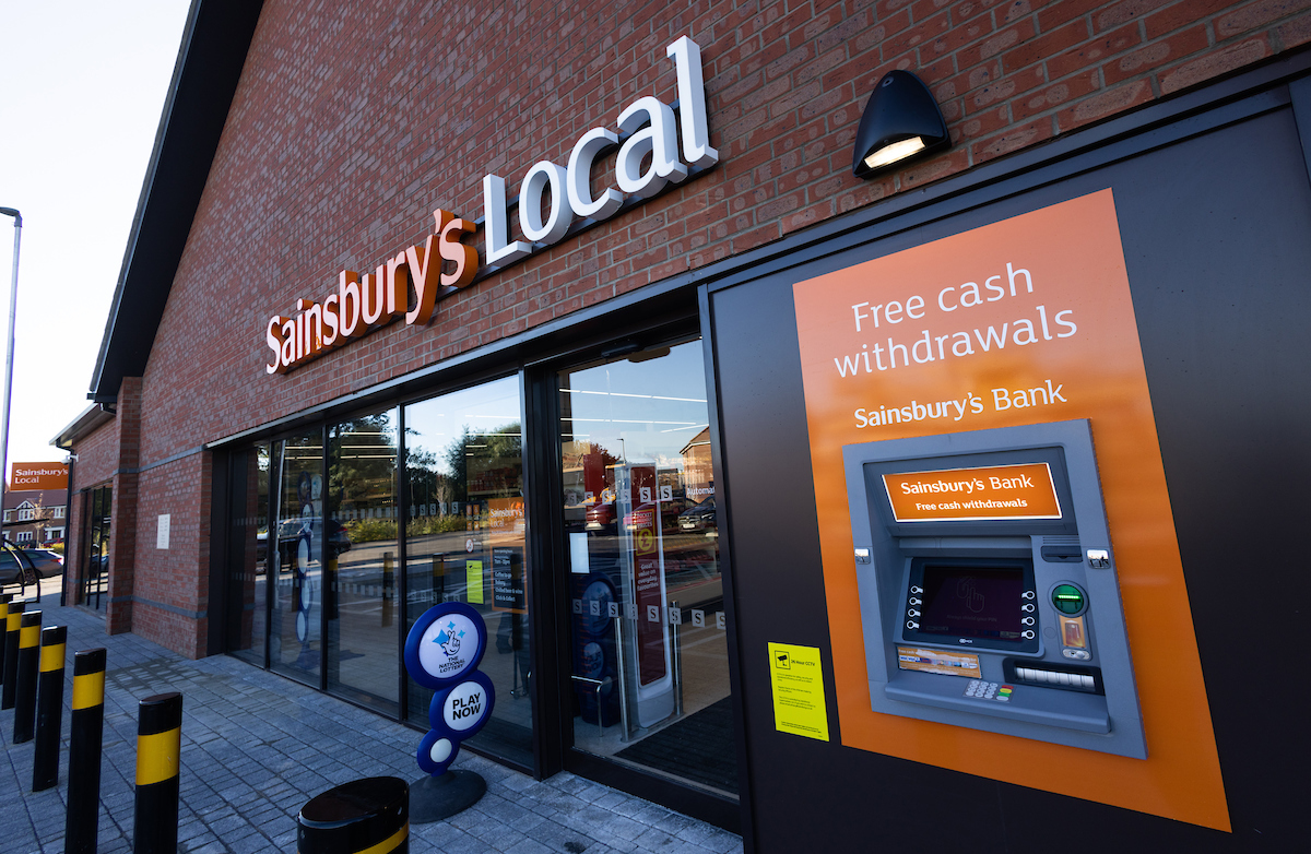 Sainsbury’s to sell ATM machines after exiting core banking business