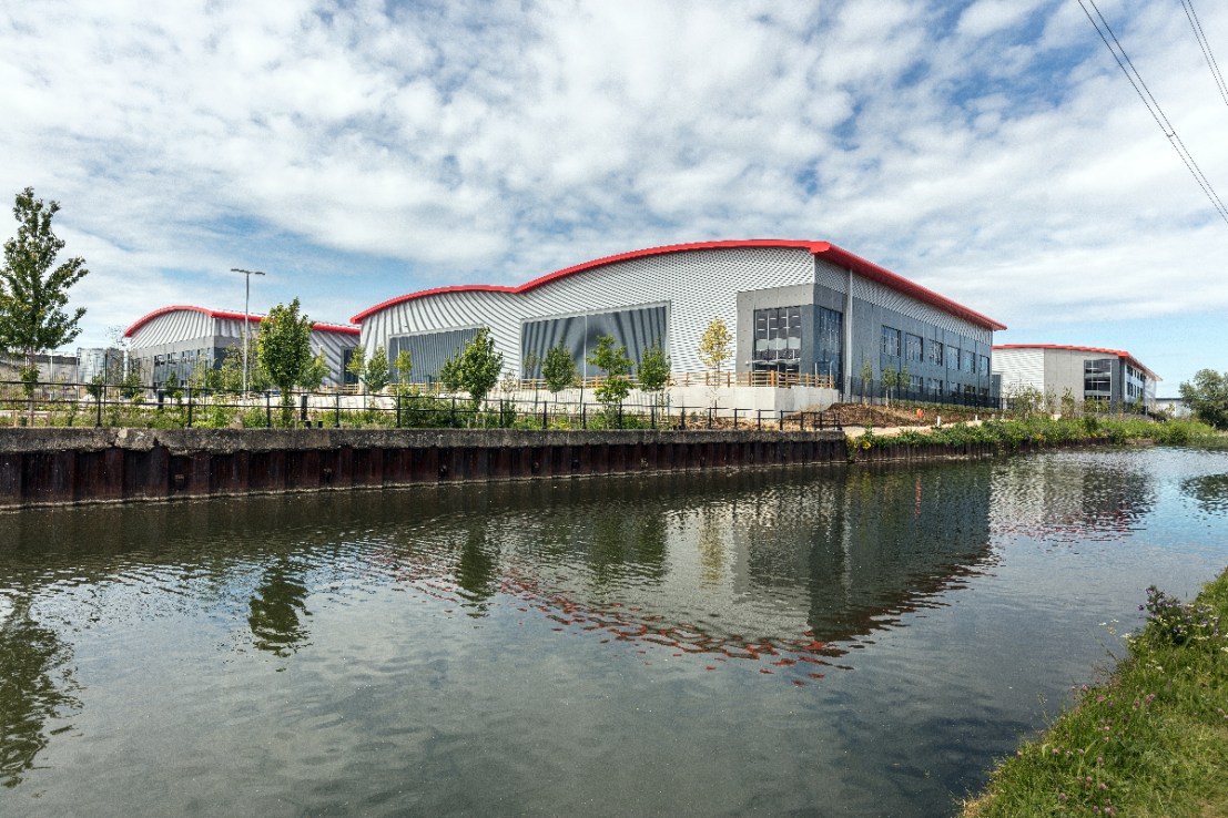 A Segro business park in Enfield