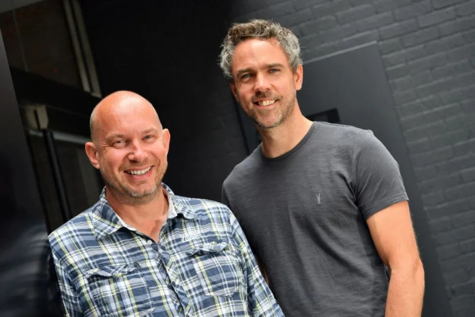 Crowdcube co-founders Darren Westlake and Luke Lang