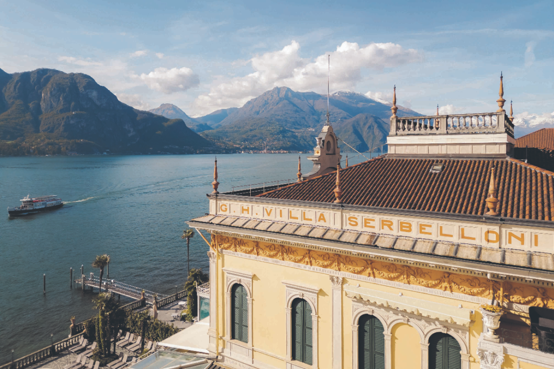 Lake Como is spectacular in the autumn