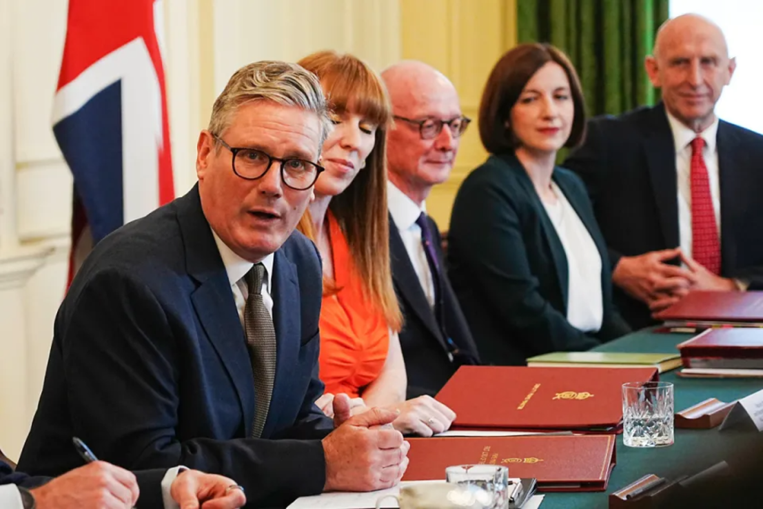 The comments came shortly before Sue Gray resigned as the prime minister's chief of staff after a controversial three-month tenure. Photo: Chris Eades/The Sun/PA Wire