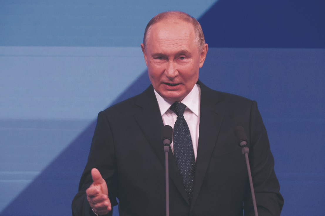 Vladimir Putin: New sanctions unit launched with "enhanced powers" to fine businesses (Photo by Contributor/Getty Images)