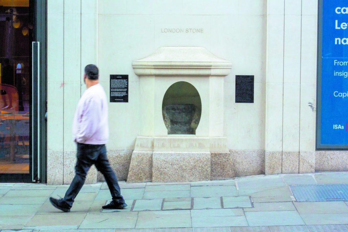 Lunchtime City tourism: Cannon Street’s London Stone