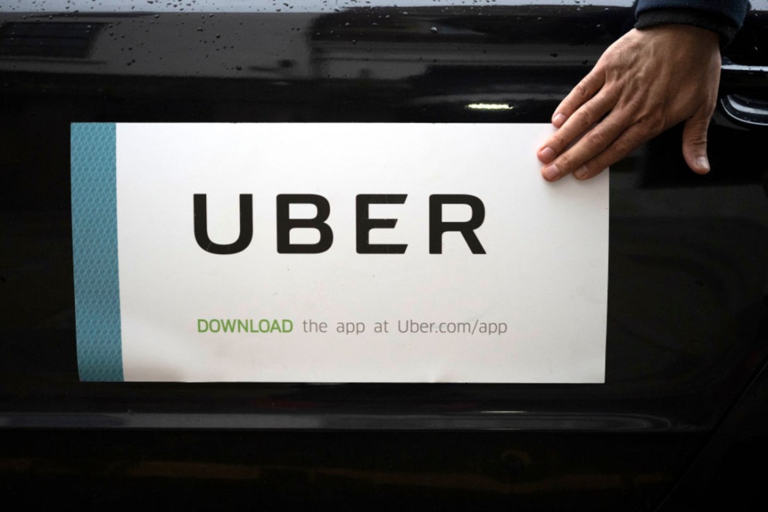 The CEO of Uber was speaking at an event in London. (Photo by Matthew Horwood/Getty Images)