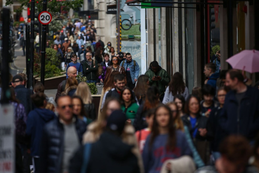 Retail sales in the UK jumped