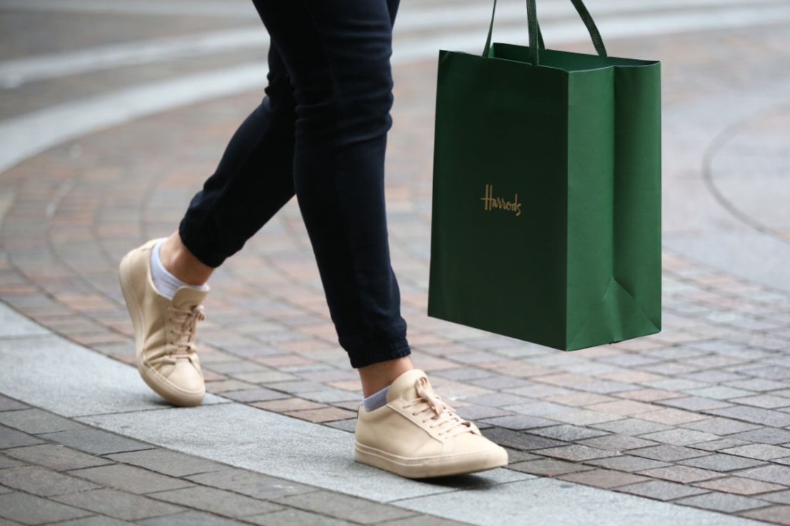 Brioni UK's sales were helped by its concession store in Harrods. (Photo by Hollie Adams/Getty Images)