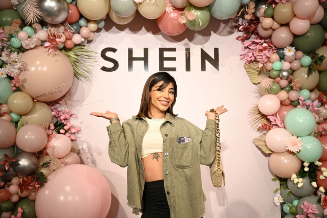 Manrika Khaira attends the launch of the Shein pop-up shop on 23 March, 2023, in Birmingham, England. (Photo by Shirlaine Forrest/Getty Images for Shein)