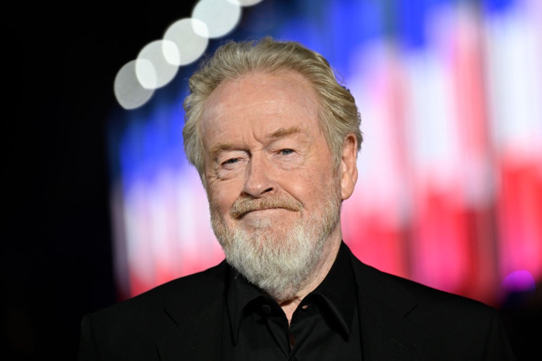 Ridley Scott attends the "Napoleon" UK Premiere at Odeon Luxe Leicester Square on November 16, 2023 in London, England. (Photo by Gareth Cattermole/Getty Images)