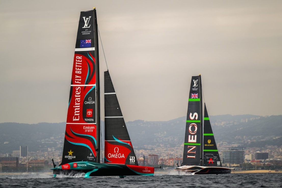 New Zealand holds 4-0 lead over Ineos Britannia in America’s Cup